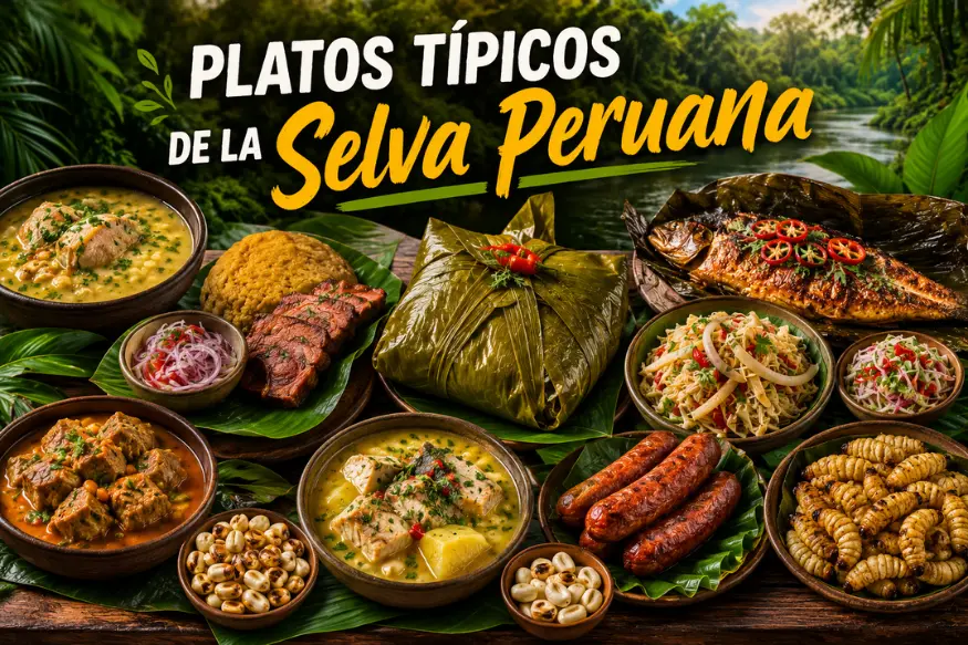 Platos típicos de la selva peruana