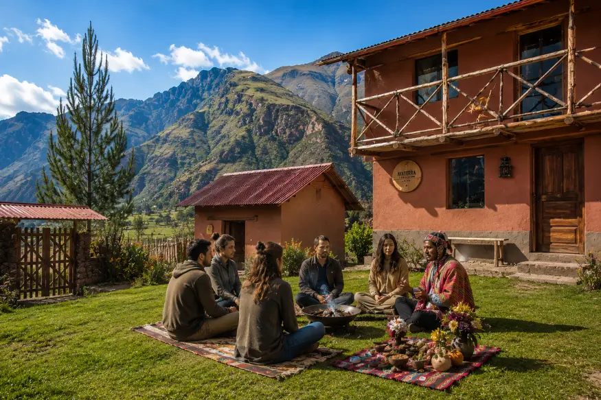 Premium ayahuasca retreat with personalized support in the Sacred Valley