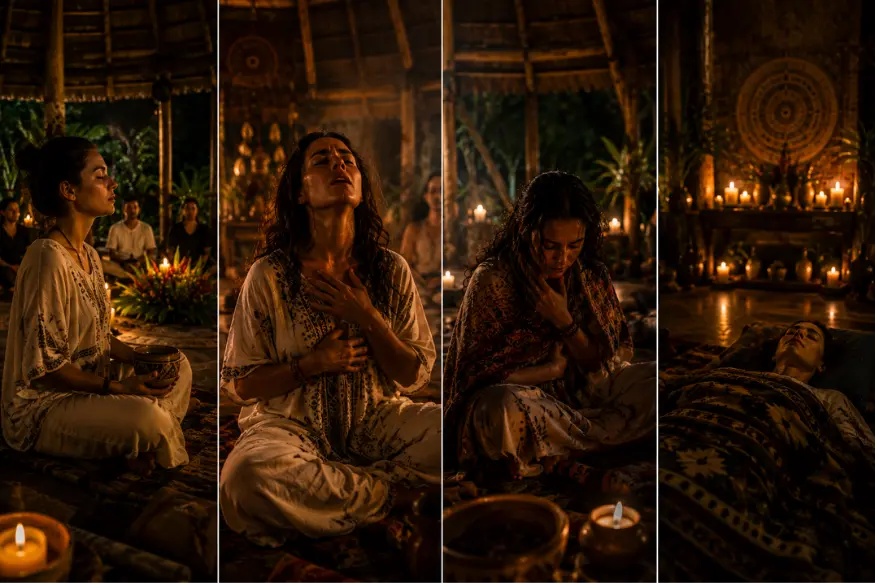 Ayahuasca Timeline During a Ceremony