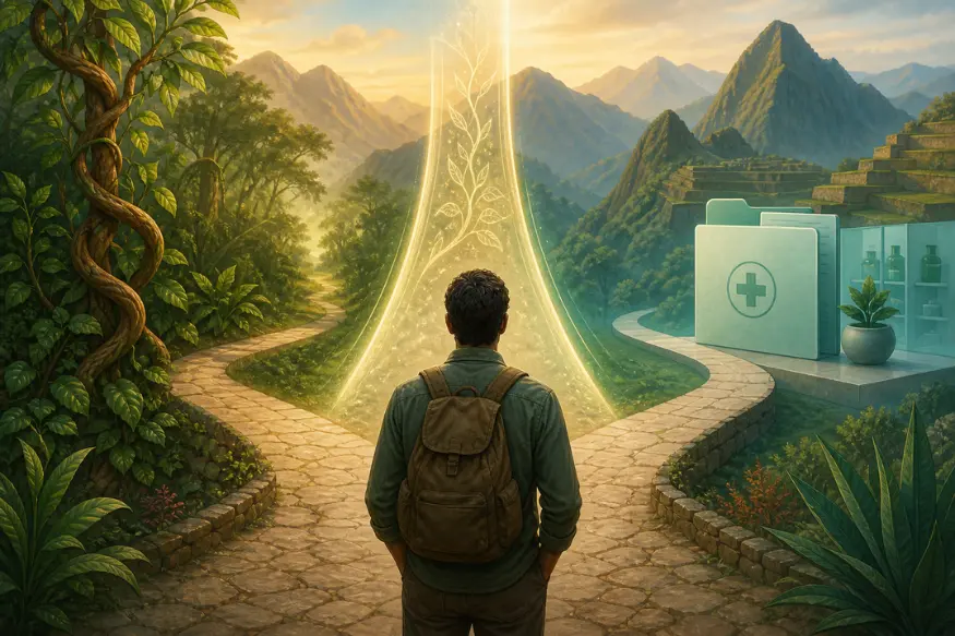 Can you take ayahuasca while using antidepressants