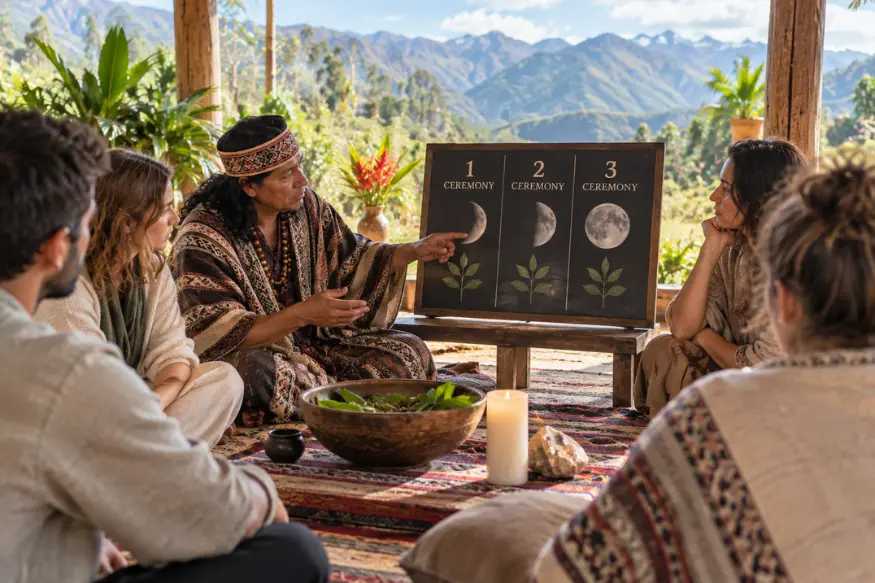 how many ayahuasca ceremonies